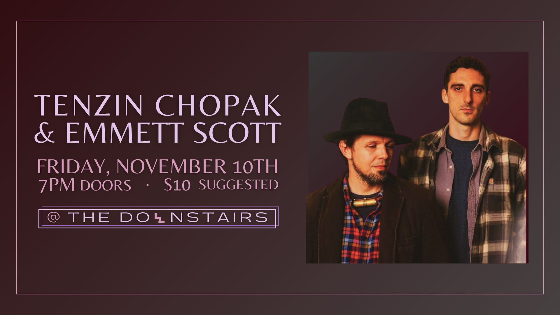 Tenzin Chopak & Emmett Scott 