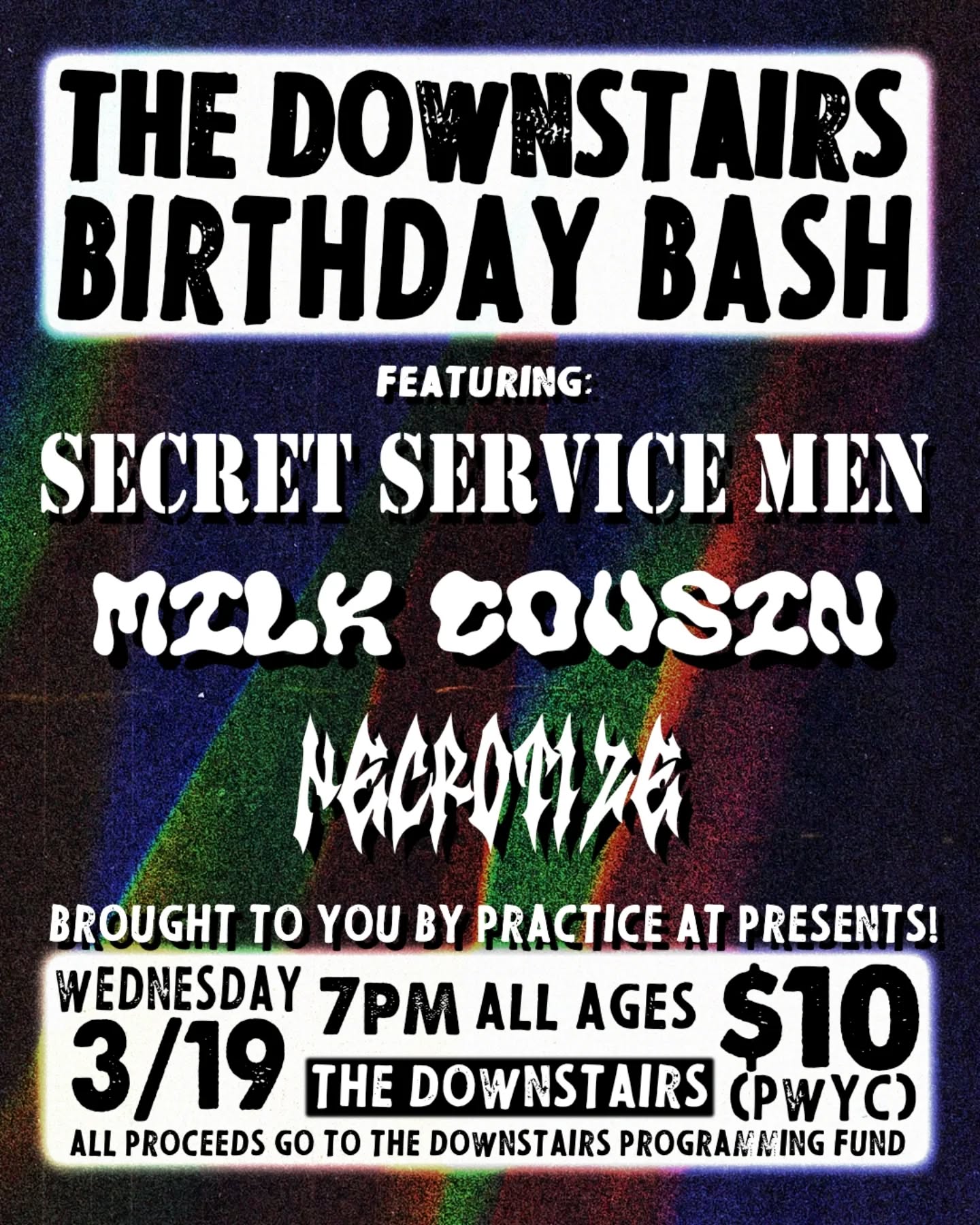 Practice At! @ The Downstairs Birthday Bash