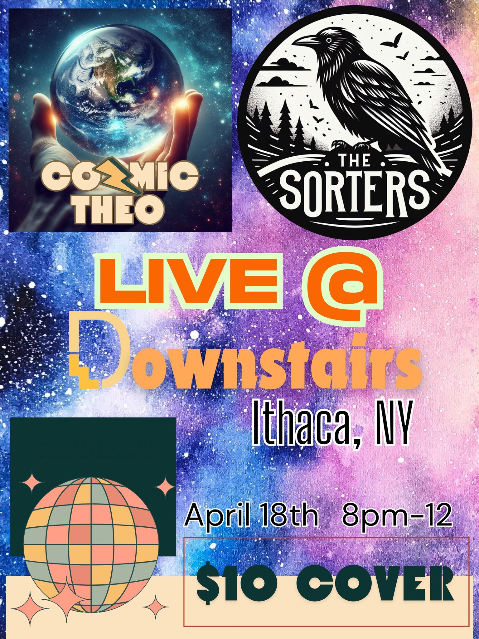 Cozmic Theo LIVE @the Downstairs