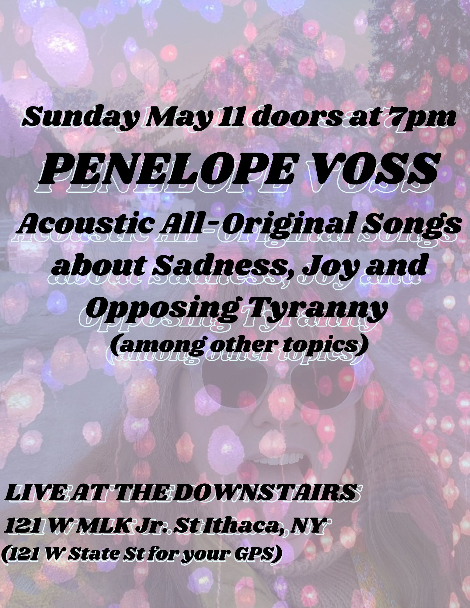 Penelope Voss: Songs of Sadness, Joy, and Opposing Tyranny