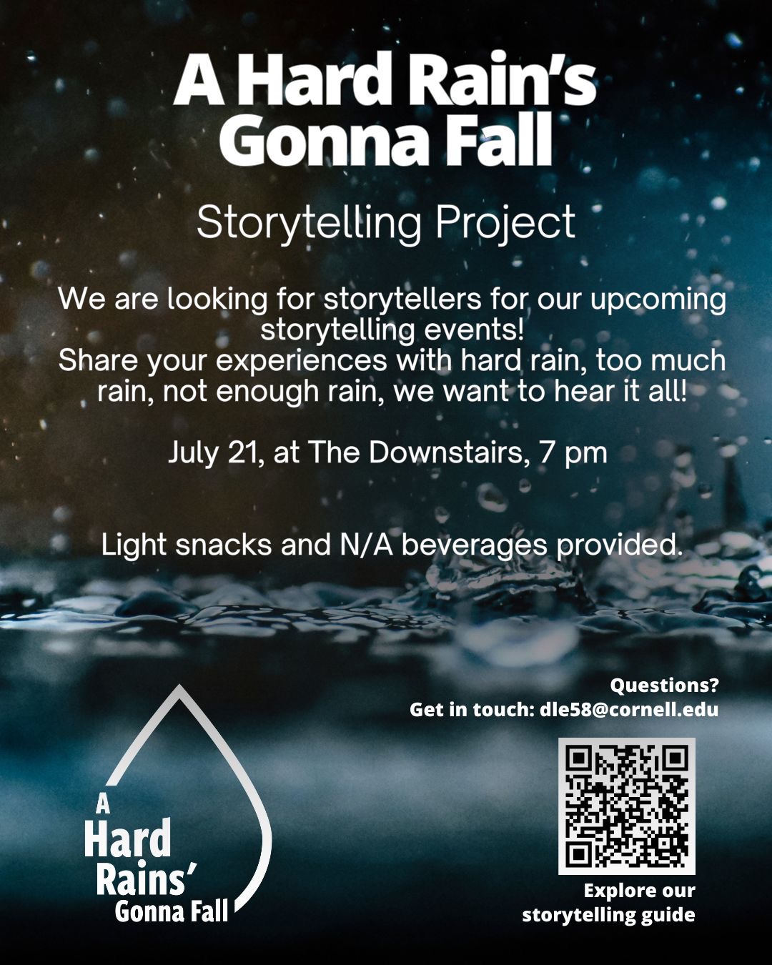 A Hard Rain’s Gonna Fall