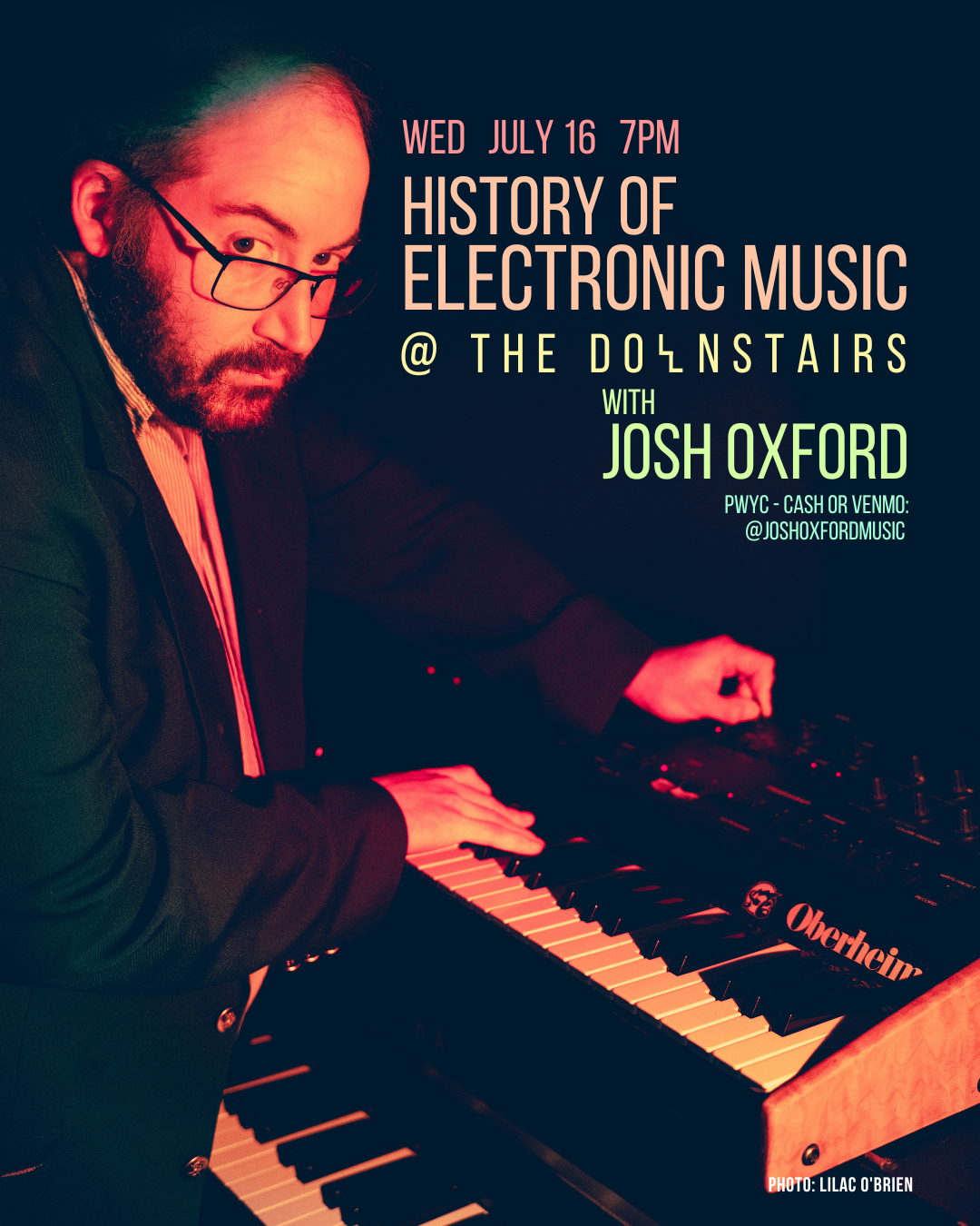History of Electronic Music w/ Josh Oxford